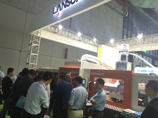 lanson medical injection molding machine in exhibition lanson medical injection molding machine in exhibition